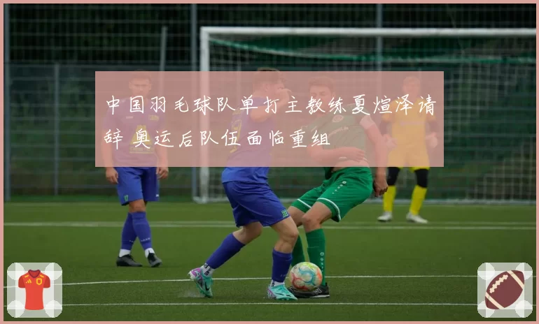 中国羽毛球队单打主教练夏煊泽请辞 奥运后队伍面临重组